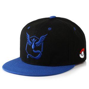 Pokémon Go Team Mystic Embroidered Snapback Cap